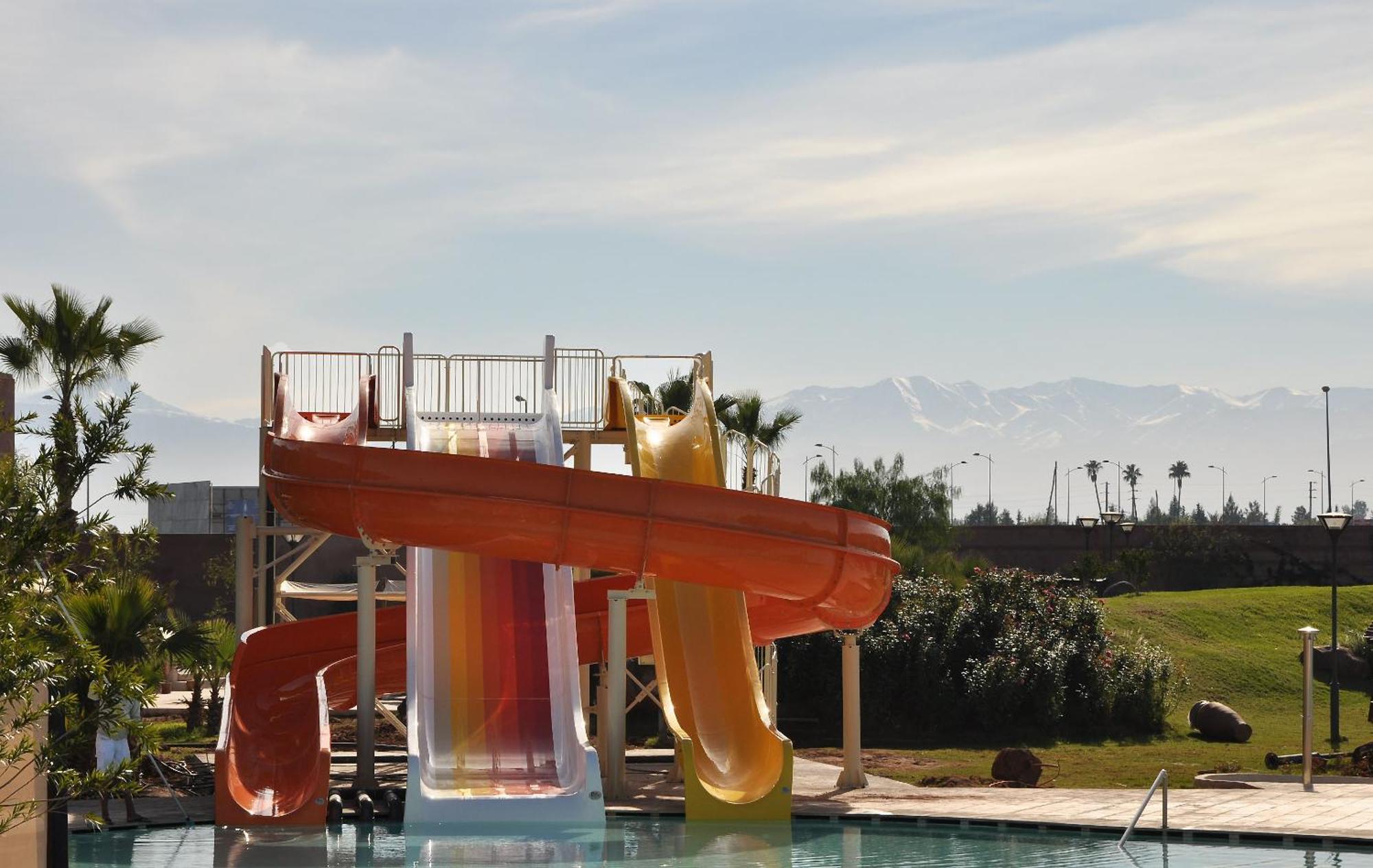 Kenzi Club Agdal Medina Hotell Lahebichate Exteriör bild The water park at the hotel