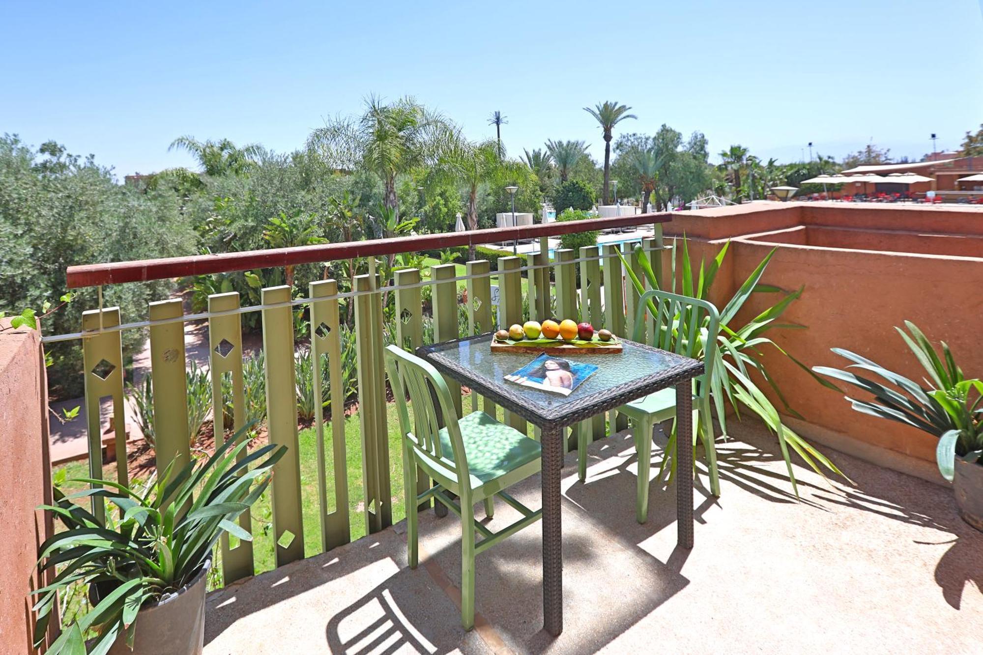 Kenzi Club Agdal Medina Hotell Lahebichate Exteriör bild A balcony