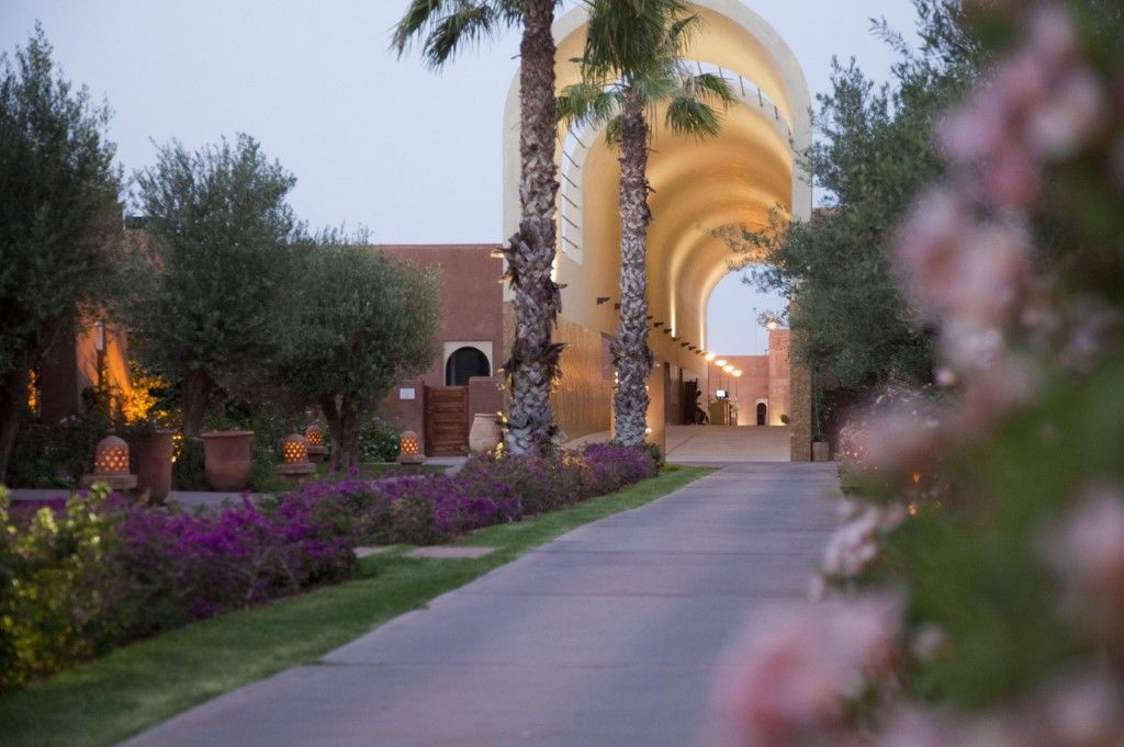 Kenzi Club Agdal Medina Hotell Lahebichate Exteriör bild The resort's main entrance