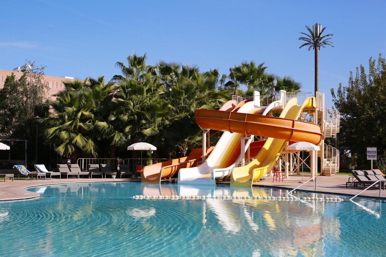 Kenzi Club Agdal Medina Hotell Lahebichate Exteriör bild The water park at the hotel
